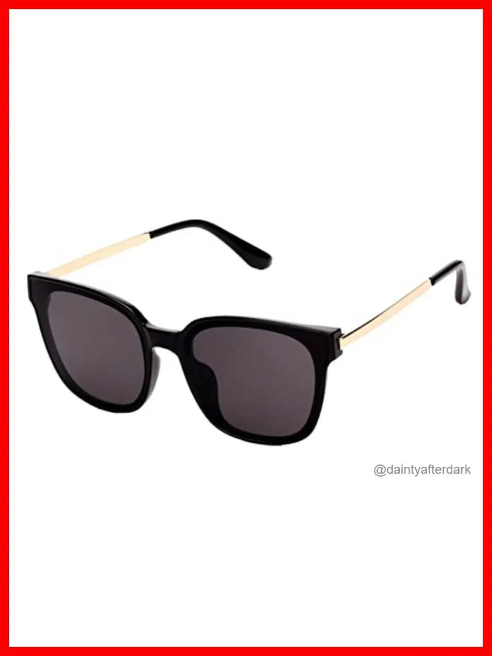 Oversized Square Sunglasses Unisex UV400 Protection Mirrored Lens